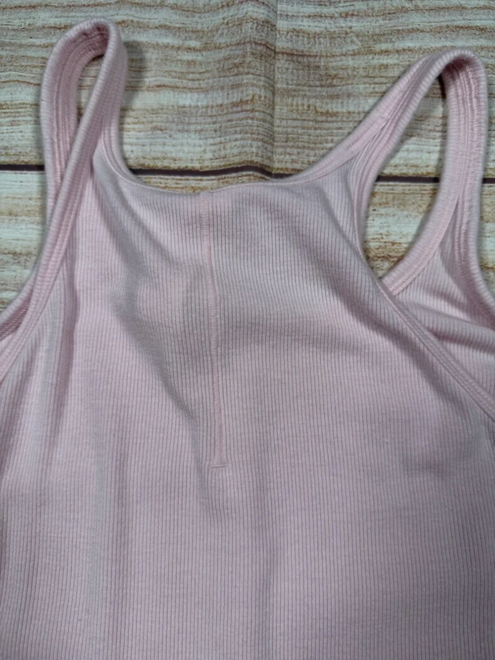 Lululemon Light Pink Ribbed Tank‎